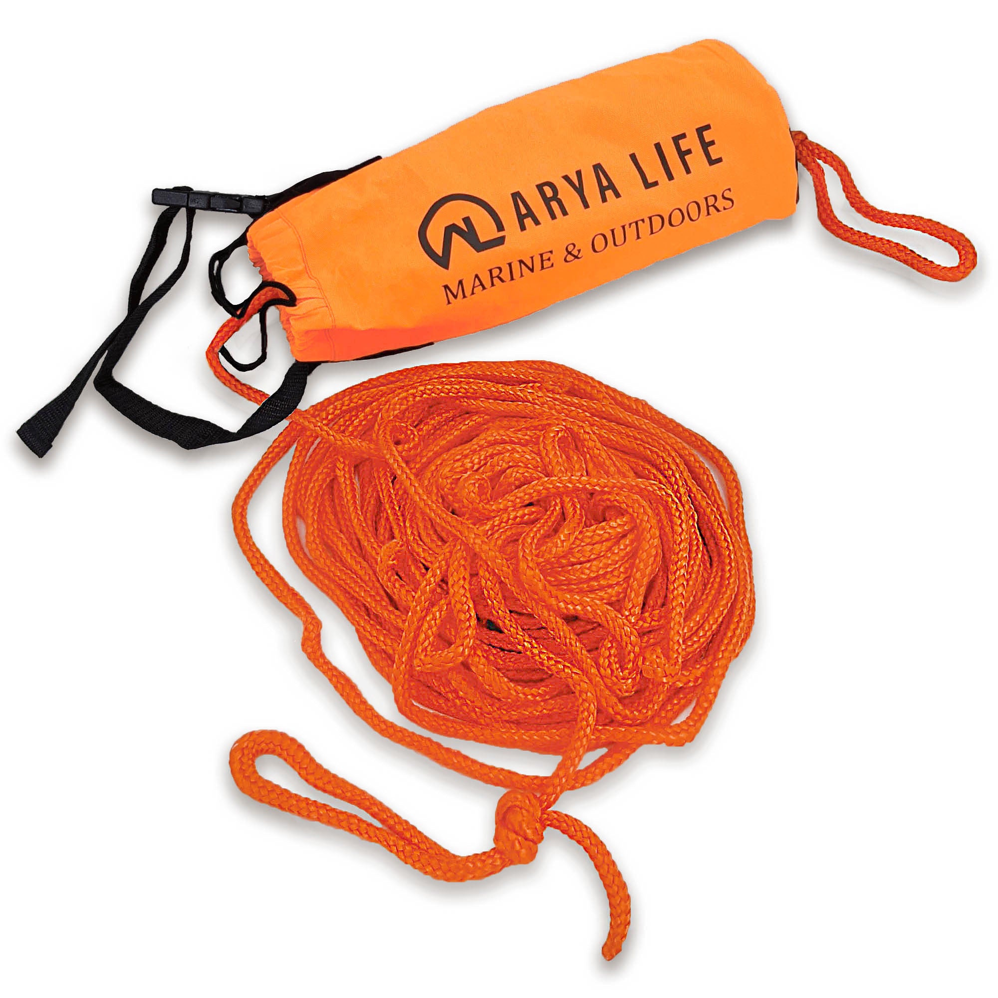 Arya Life Throw Rope Rescue Bag with 70ft of Marine Rope – Rising Eagle ...